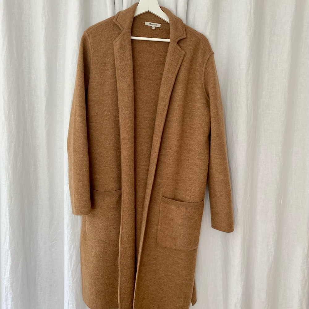 Madewell Camden Sweater Coat